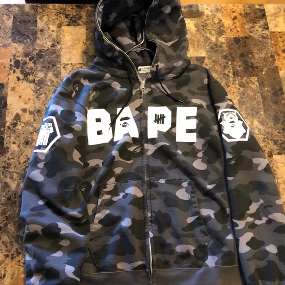 Bape Other - Bape X Undefeated 1St Camo Full Zip *Rare* GRAIL